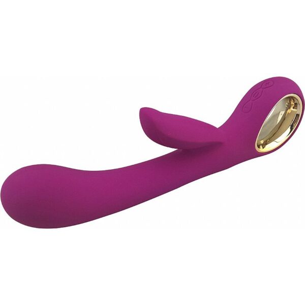 Vibrador Recarregável Alice em Puro Silicone - 16 Velocidades - 19cm - Sex shop