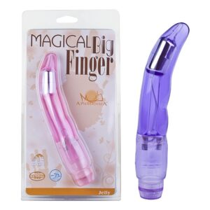 Vibrador Cristal G-Spot Aphrodisia - Vibração na Ponta - Sex shop