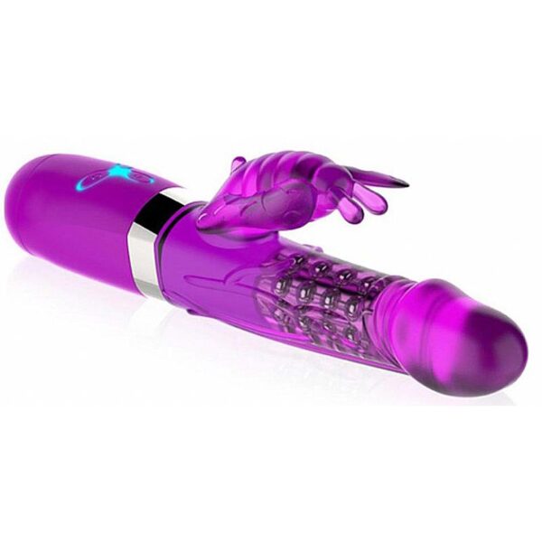 Vibrador Rotativo com Borboleta Estimuladora de Clitóris IGOX - 6 Vibrações - Sex shop