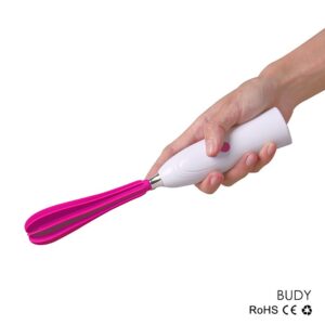 Vibrador com Rotação Twister em Silicone Ultra Macio - 100% à Prova de Água - USB Magnético - Sex shop