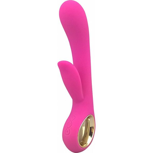 Vibrador Recarregável Alice em Puro Silicone - 16 Velocidades - 19cm - Sex shop