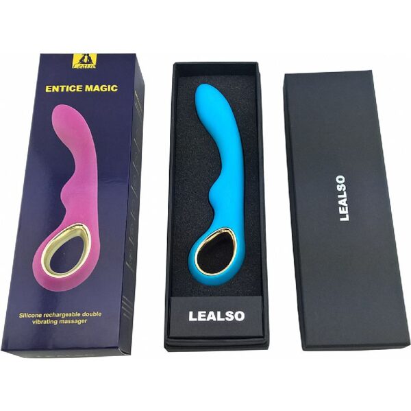 Vibrador Recarregável Magic em Puro Silicone - 16 Velocidades - 18cm - Sex shop