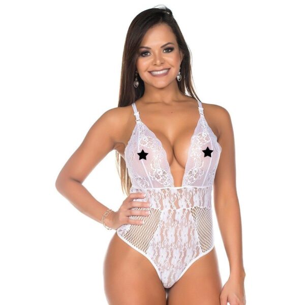 Kit 03 Body Mimo Renda Pimenta Sexy - Lingerie Sexy