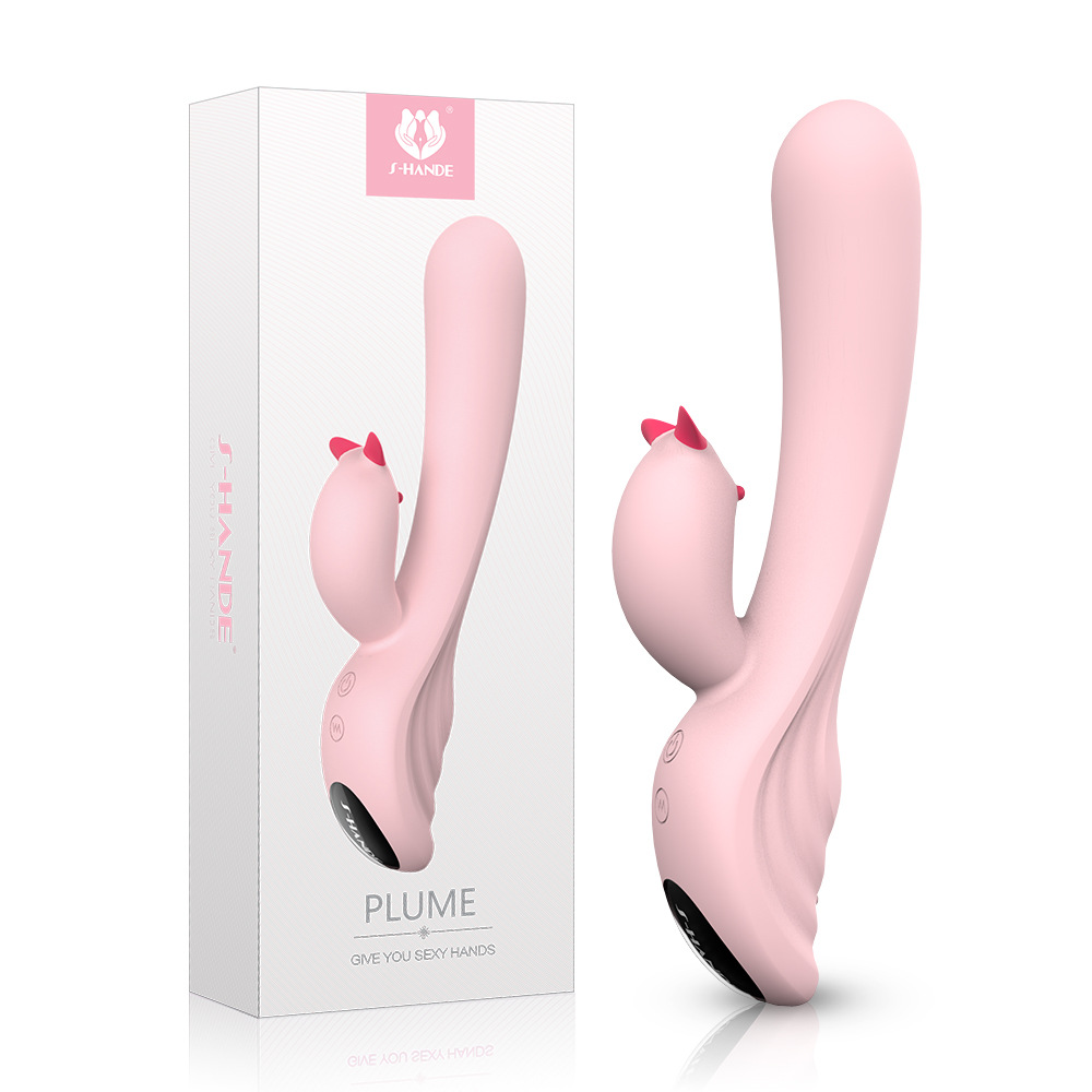 Estimulador de Ponto G e Clitóris Recarregável - Plume - S-Hande - Sexshop