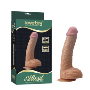 Pênis Grande Real Extreme 8.7" - 22 x 4,8 cm - Lovetoy - Sexshop