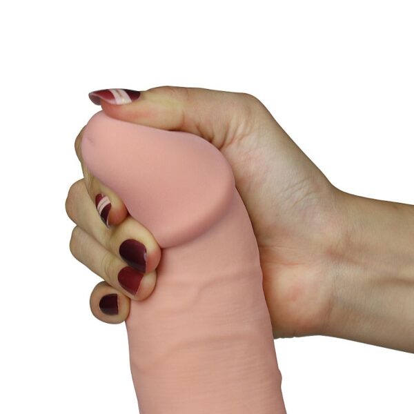 Pênis Realístico com Vibro em CyberSkin com Vibrador - 23x5cm - Lovetoy - Sexshop