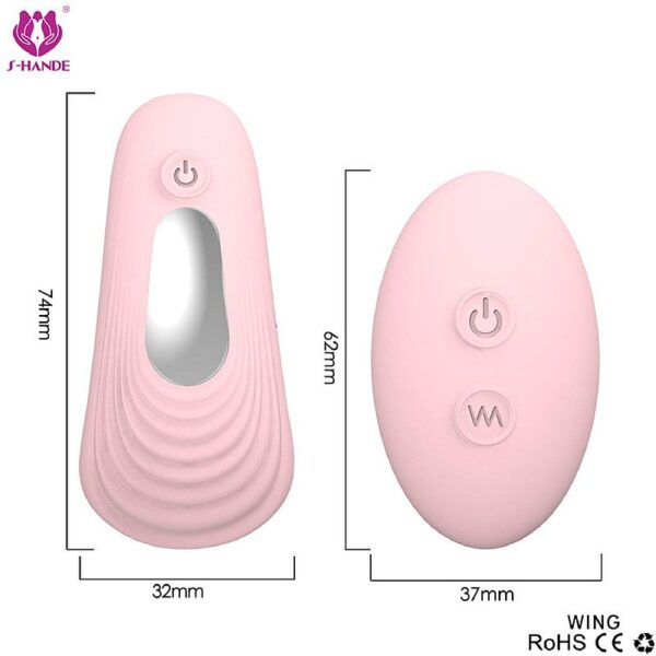 Vibrador de Calcinha Recarregável- Wing - S-Hande - Sexshop