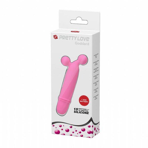 Vibrador e Massageador Feminino Goddard - Pretty Love - Sexshop