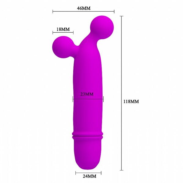 Vibrador e Massageador Feminino Goddard - Pretty Love - Sexshop