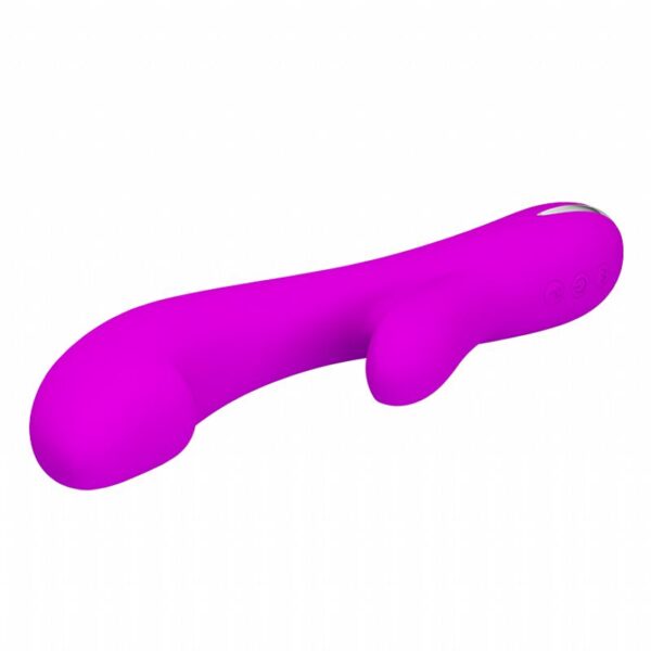 Vibrador e Estimulador com Aquecimento Recarregável - Cornelius - Pretty Love - Sexshop