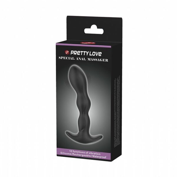 Plug Anal Recarregável - Yale - Pretty Love - Sexshop