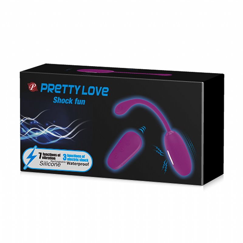 Vibrador Bullet Massageador Recarregável- Shock Fun - Pretty Love - Sexshop