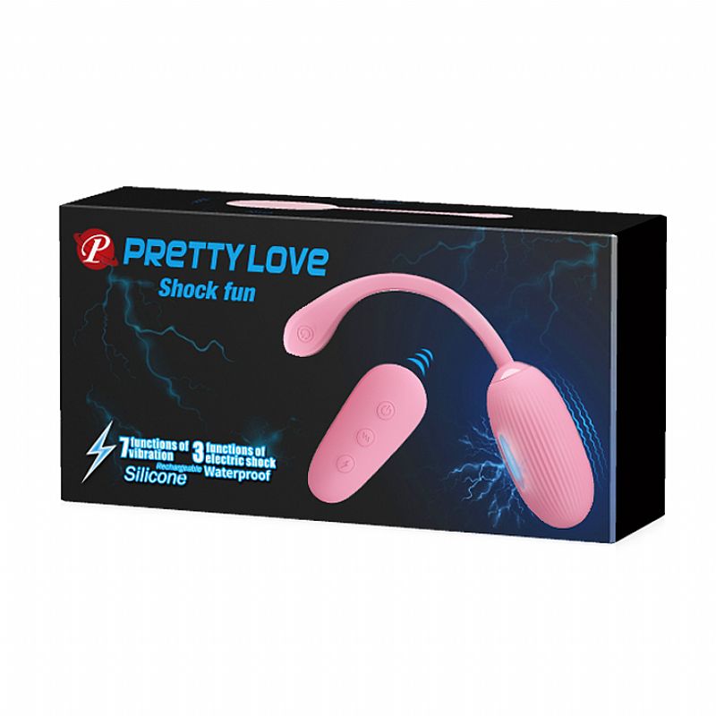 Vibrador Bullet Massageador Recarregável- Shock Fun - Pretty Love - Sexshop