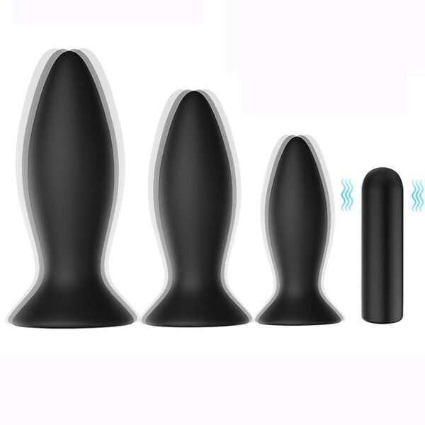 Kit Plug Anal Recarregável - Roar RCT - S-Hande - Sexshop