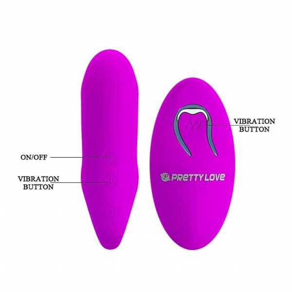 Vibrador Estimulador de Casal Tiffany - Pretty Love - Sexshop