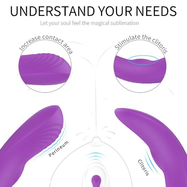 Vibrador de Calcinha Massageador Feminino Recarregável - Nyx RCT - S-Hande - Sexshop