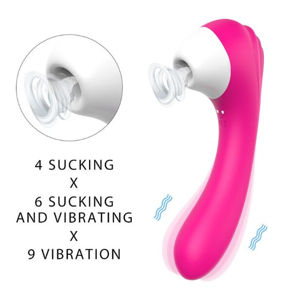 Estimulador de Ponto G e Clitóris com Sucção Recarregável - Screaming - S-Hande - Sexshop