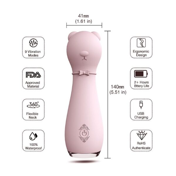 Massageador Feminino Recarregável - Bonne - S-Hande - Sexy shop