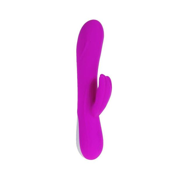 Vibrador duplo e Massageador clitoriano Primo - Pretty Love - Cor Azul - Sexshop