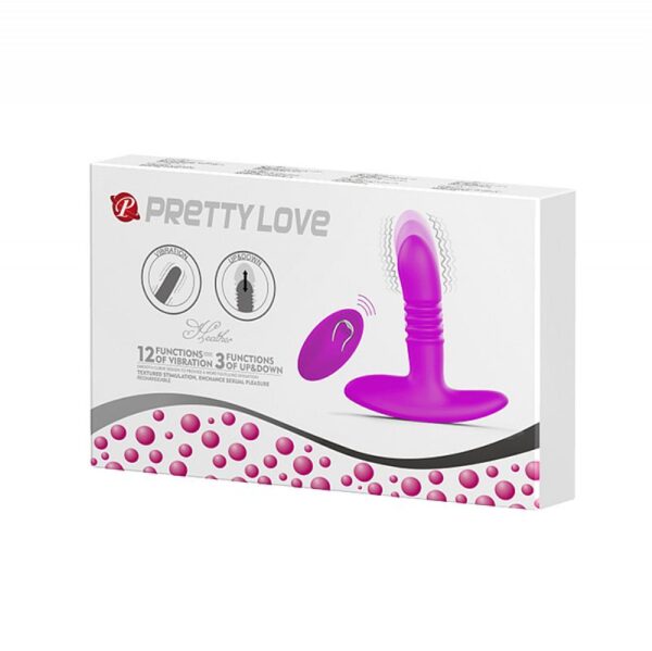 Plug Anal Vai e vem Heather - Pretty Love - Sexyshop