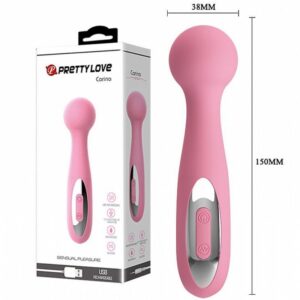 Vibrador Massageador Feminino Recarregável - Carina - Pretty Love - Sexshop