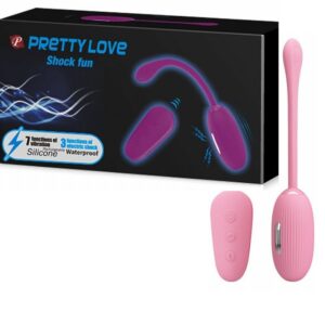 Vibrador Bullet Massageador Recarregável- Shock Fun - Pretty Love - Sexshop