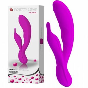 Estimulador de Ponto G e Clitóris Recarregável - Bliss - Pretty love - Sexshop