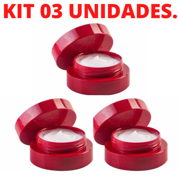 Kit 03 Delirium esquenta esfria Excitante unissex vermelho 7gr - Sexshop - Image 2