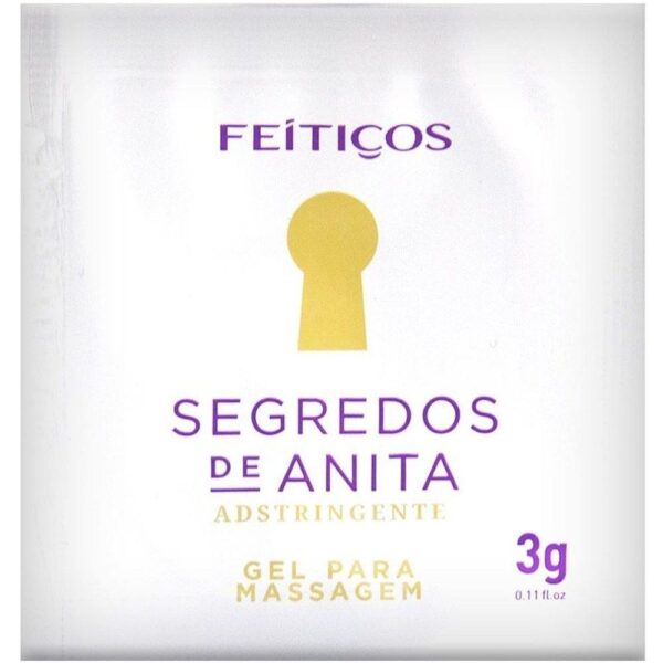 Kit 03 Segredo de Anita Sempre Virgem Sache 3g Feiticos Aromaticos - Sexshop