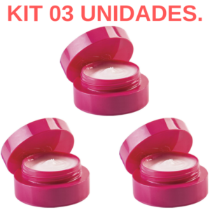 Kit 03 Excitation, Excitante feminino Rosa 7gr HotFlowers - Sexshop