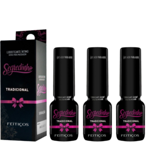 Kit 03 Segredinho Gotas Afrodisíacas Feiticos Aromaticos 15ml - Sexshop