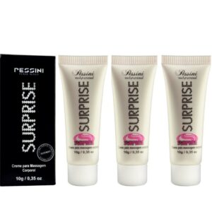 Kit 03 Surprise Creme Adstringente Pessini 10g - Sexshop