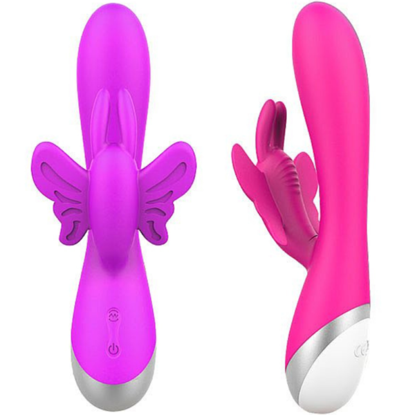 Vibrador Borboleta Ponto G e Clitóris - Green Baby