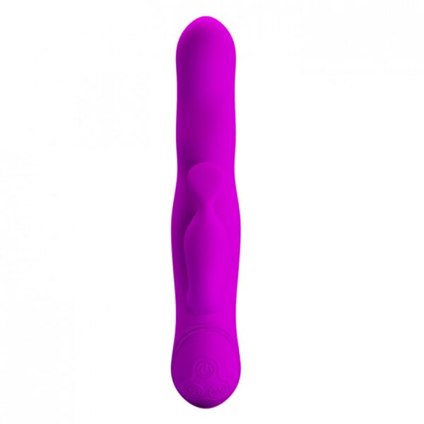 Vibrador Rotativo com 30 Modos de Vibração e 7 Modos de Rotação - PRETTY LOVE MYSTIC - Sexshop