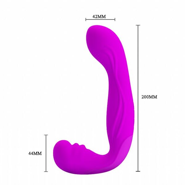 Vibrador STRAPLESS Beau Pretty Love - Inversão de papeis - Image 3