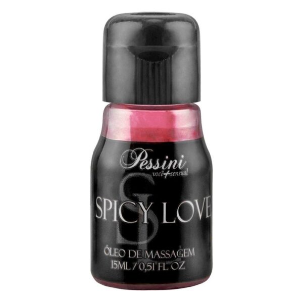 Kit 03 Gel Corporal de Morango Spicy Love Pessini 15ml - Sexshop