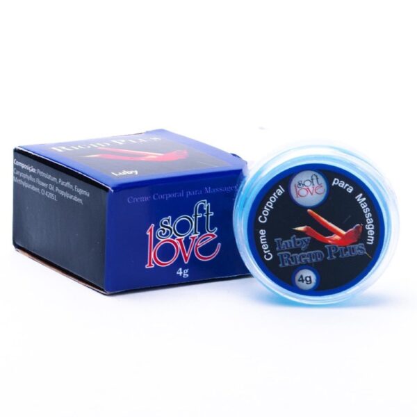 Kit 03 Retardante Masculino Rigid Plus Luby 4gr Soft Love - Sexshop