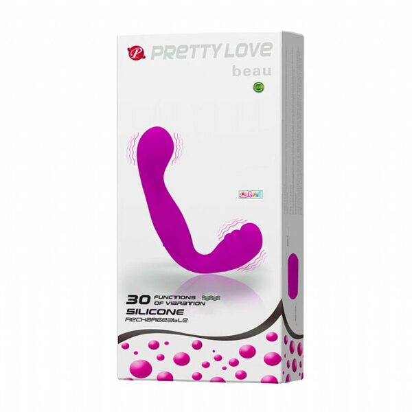 Vibrador STRAPLESS Beau Pretty Love - Inversão de papeis