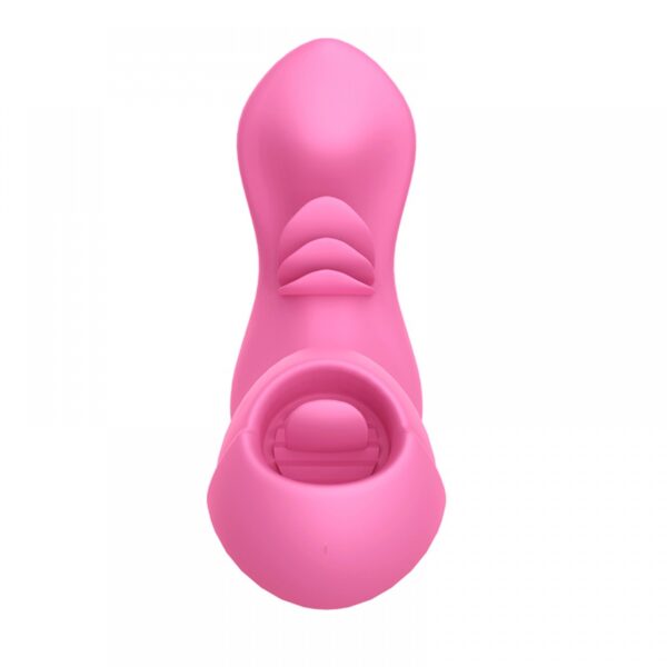 Estimulador clitoriano recarregável Ponto G e Linguá - Dibe - Sex shop