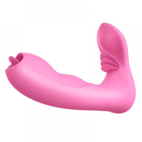 Estimulador clitoriano recarregável Ponto G e Linguá - Dibe - Sex shop