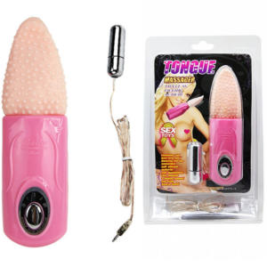 Vibrador em Formato de Língua Tongue Massager - Baile