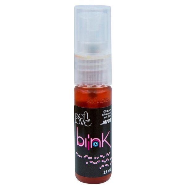 Kit 03 Excitante Anal em Spray Blink 15ml Soft Love - Sexshop