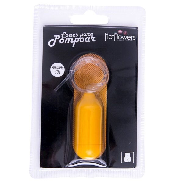 Pompoarismo Pesinho Amarelo 60g Hot Flowers - Sex shop