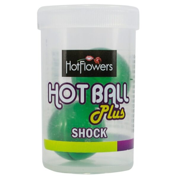 Kit 03 Hotball Plus Bolinha Shock HotFlowers - Sexshop