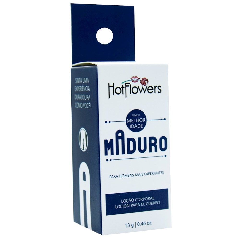 Kit 03 Maduro Estimulante Sexual Masculino 13g HotFlowers - Sex Shop