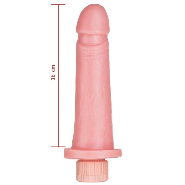 Pênis com vibrador Realista 16,5x4cm Hot Flowers - Sex shop