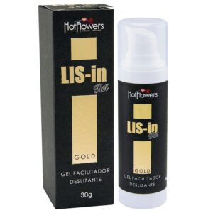 Gel Anal Facilitador 30g Lis-in Gold Hot Flowers - Sex shop