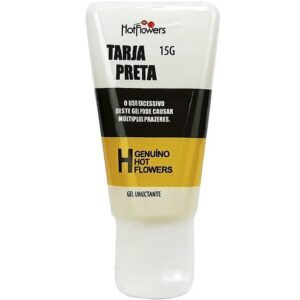 Gel Excitante e Picante Tarja Preta 15g Hot Flowers - Sex shop