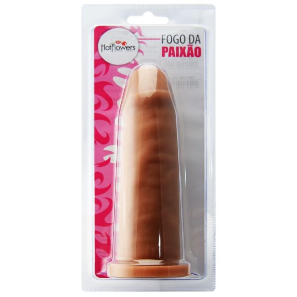 Pênis Macio Realista Fogo da Paixão 15,5x4,2 Hot Flowers - Sex shop