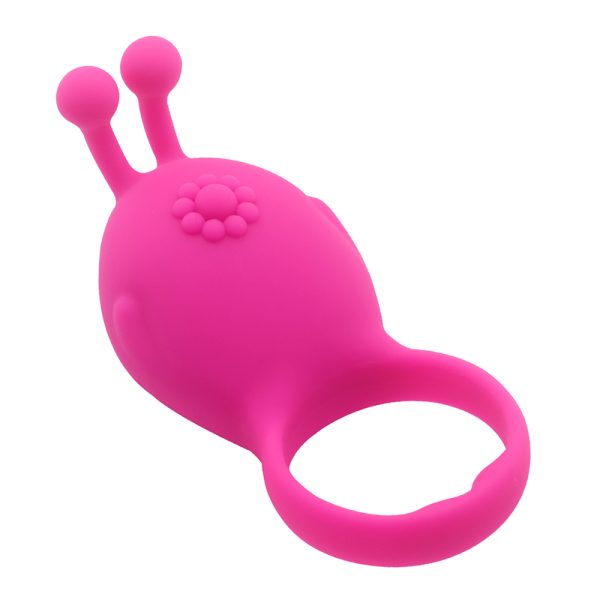 Anel Peniano Estimulador Clitoriano e 10 Vibrações - APHRODISIA SILICONE LOVE RING RASCAL - Sex shop - Image 7